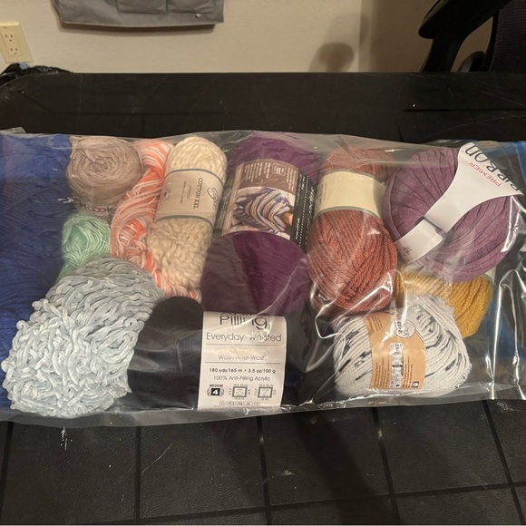 Yarn Collection with Assorted Colors - Picture 7 of 7